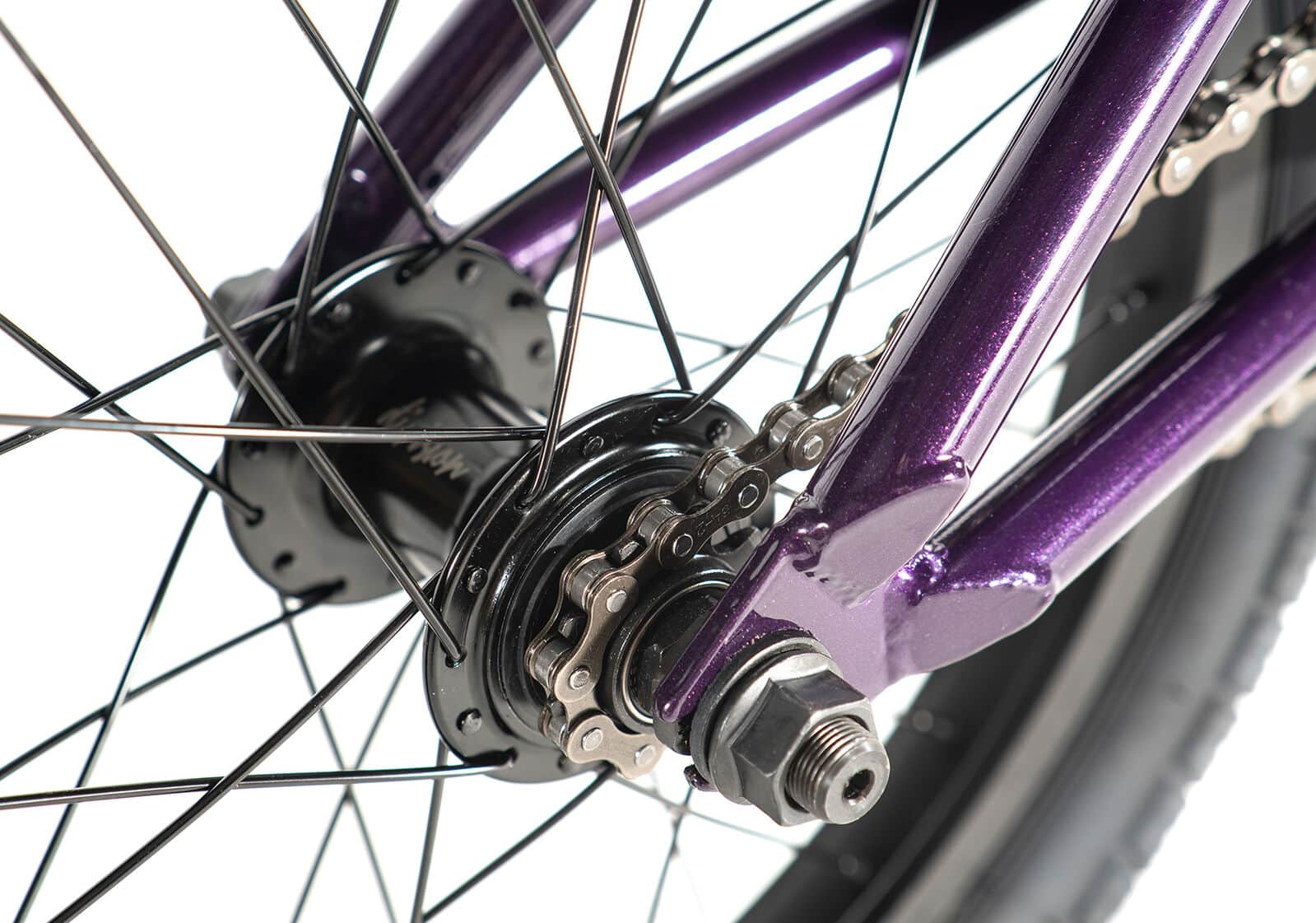 Division BMX Bikes Division Blitzer 16 Inch Bike Metal Purple