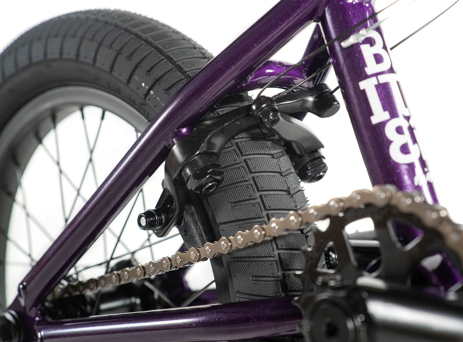Division BMX Bikes Division Blitzer 16 Inch Bike Metal Purple