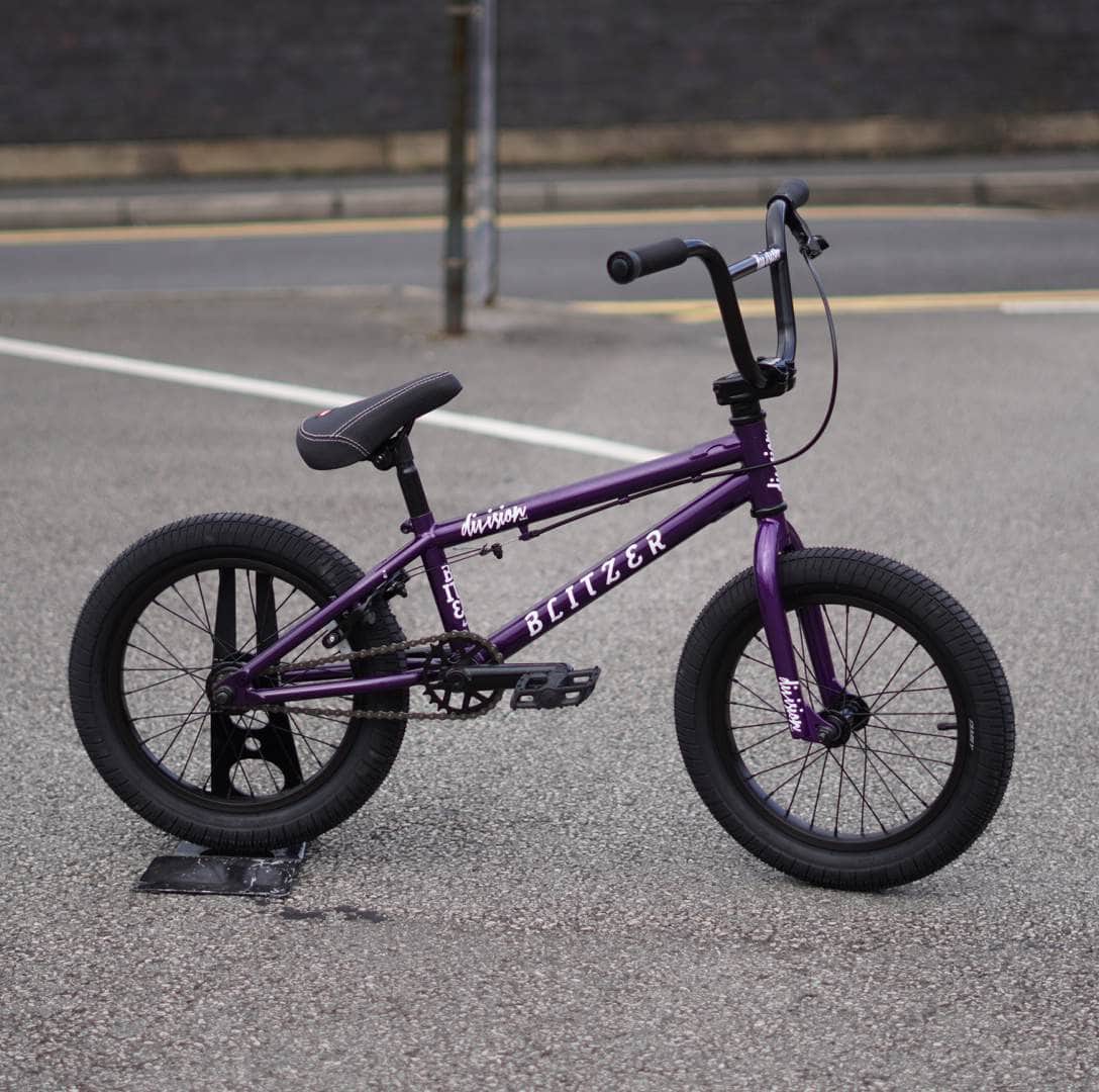Division BMX Bikes Division Blitzer 16 Inch Bike Metal Purple