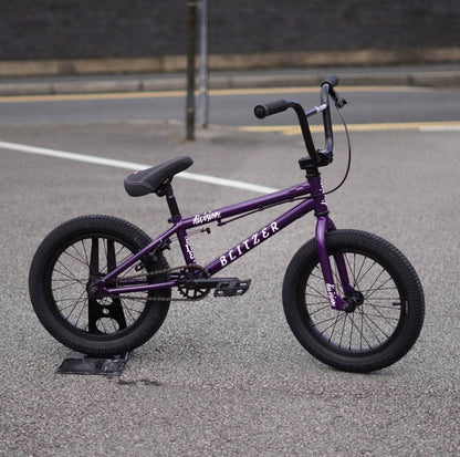 Division BMX Bikes Division Blitzer 16 Inch Bike Metal Purple