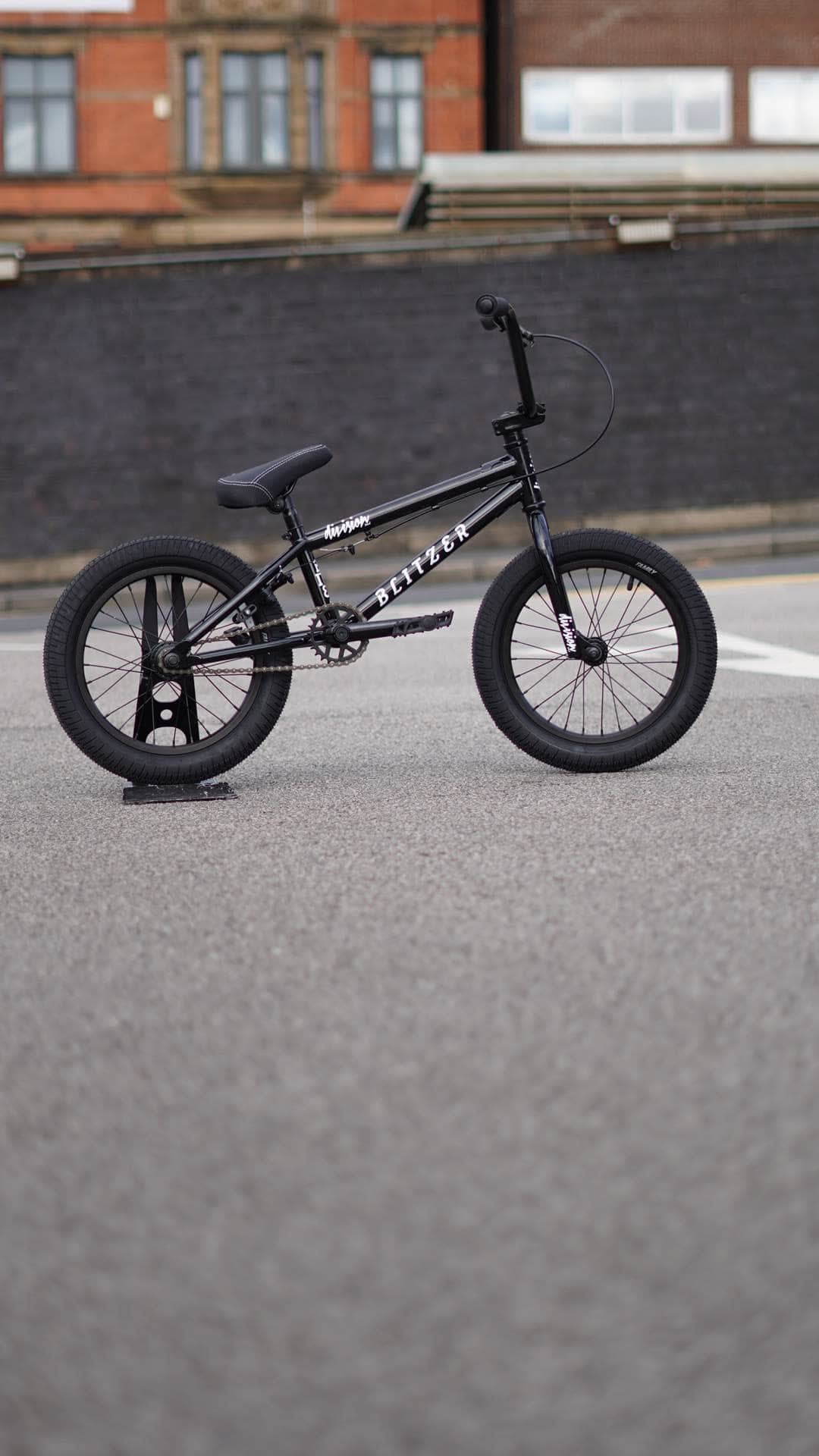Division BMX Bikes Division Blitzer 18 Inch Bike Black