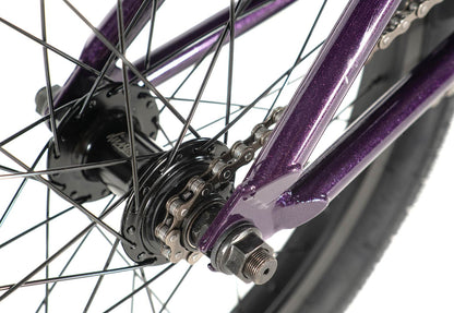 Division BMX Bikes Metal Purple Division Blitzer 18 Inch Bike Metal Purple