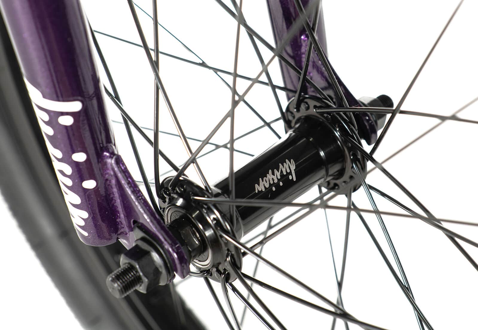 Division BMX Bikes Metal Purple Division Blitzer 18 Inch Bike Metal Purple