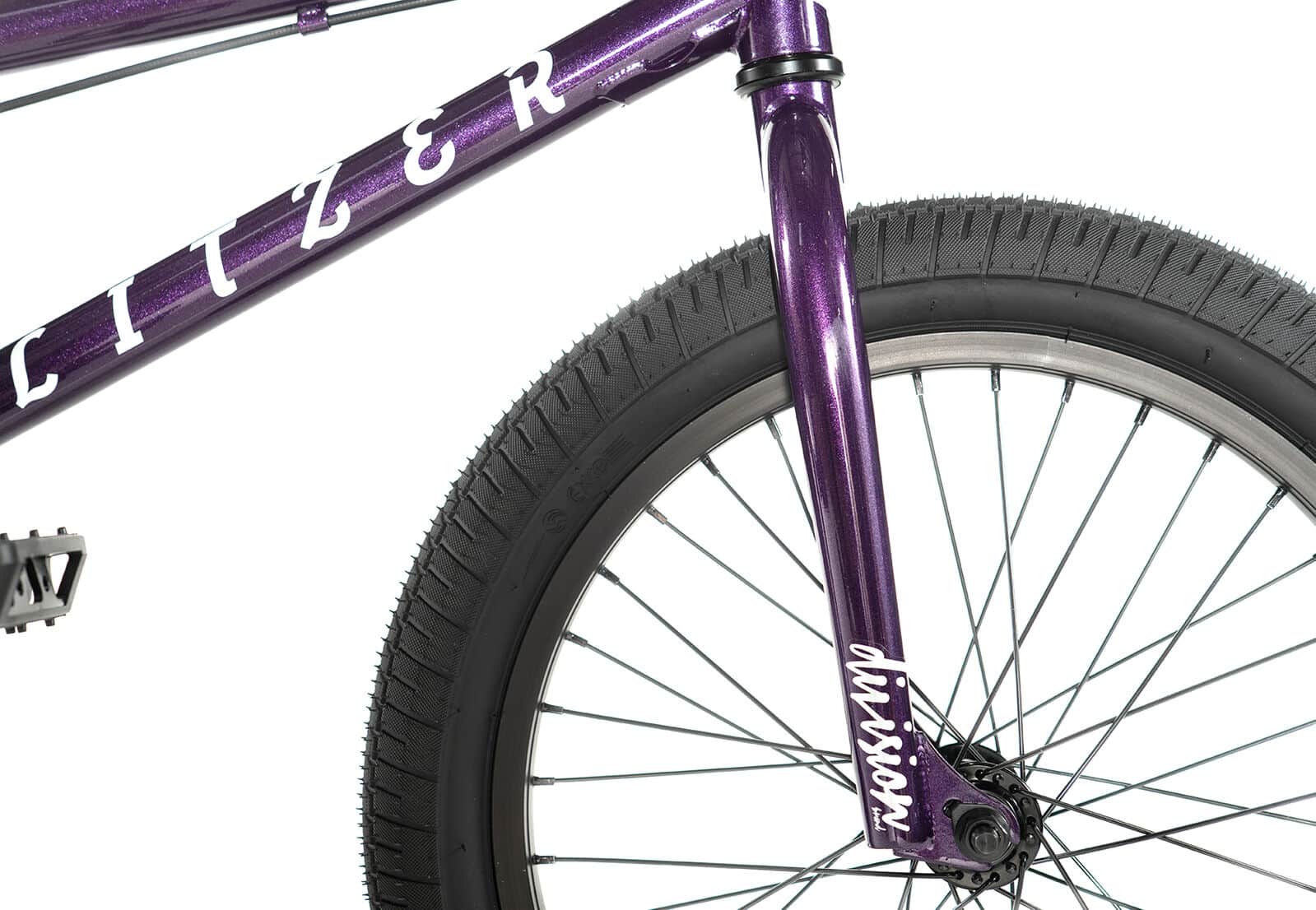 Division Blitzer 18 Inch BMX Bike Metal Purple | Alans BMX