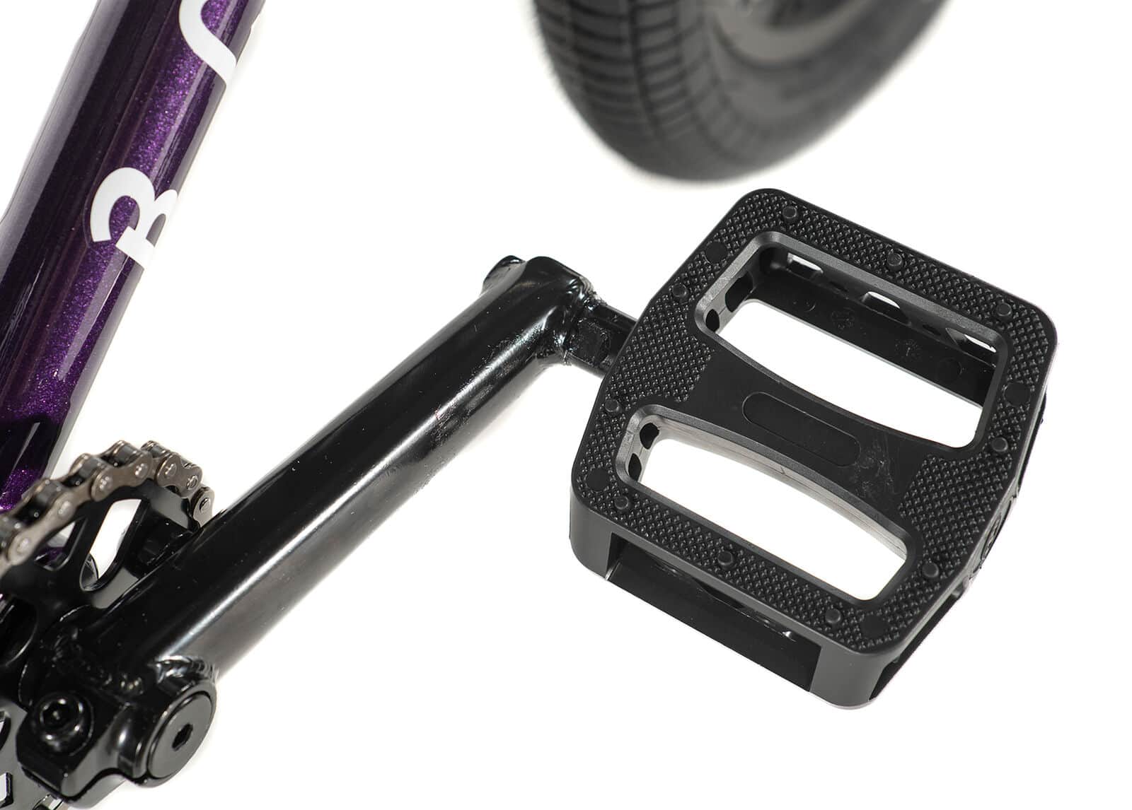Division BMX Bikes Metal Purple Division Blitzer 18 Inch Bike Metal Purple