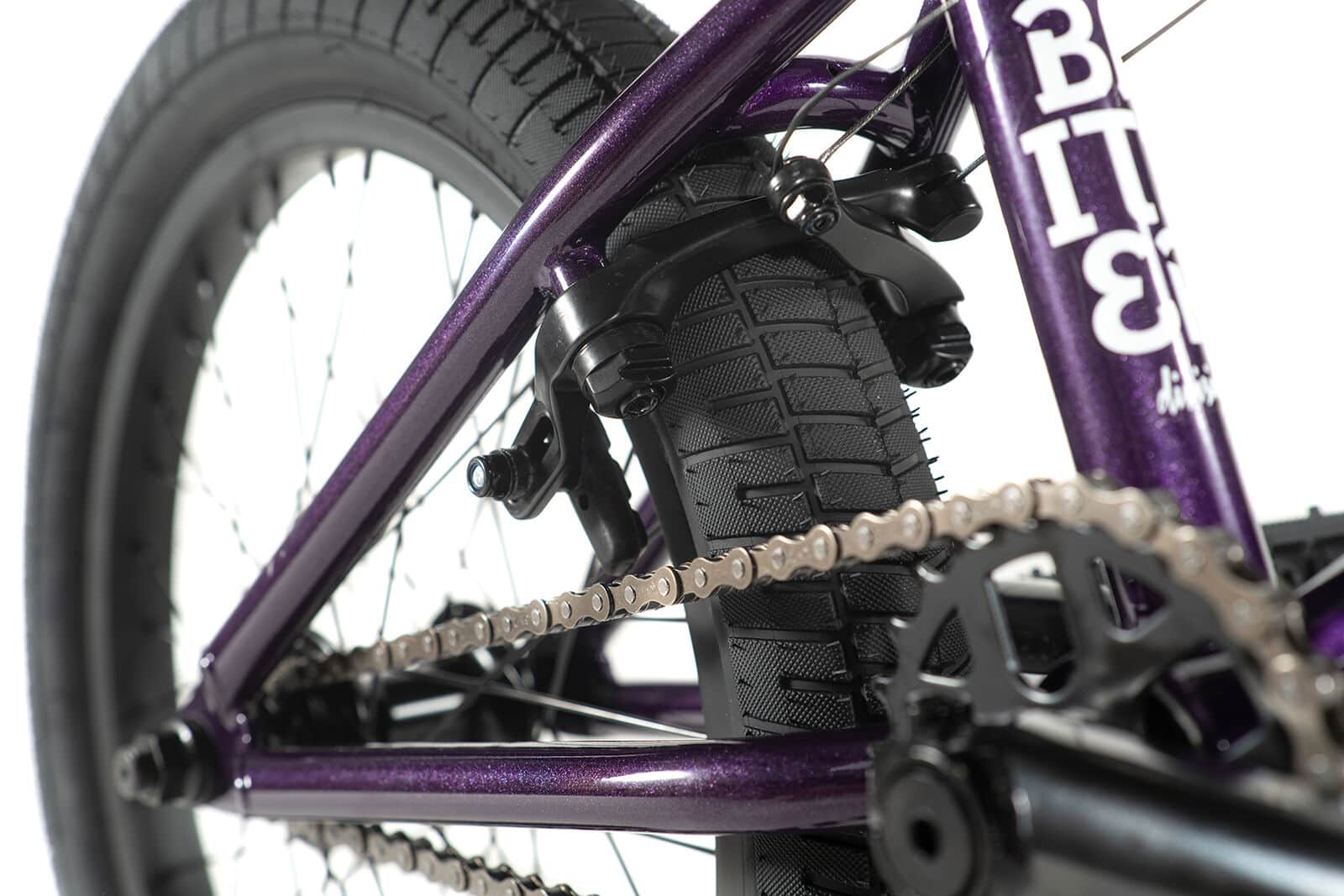 Division Blitzer 18 Inch BMX Bike Metal Purple | Alans BMX