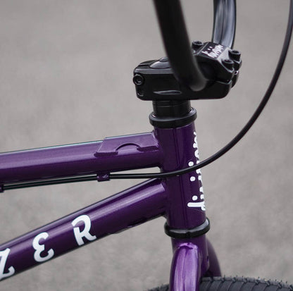 Division BMX Bikes Metal Purple Division Blitzer 18 Inch Bike Metal Purple