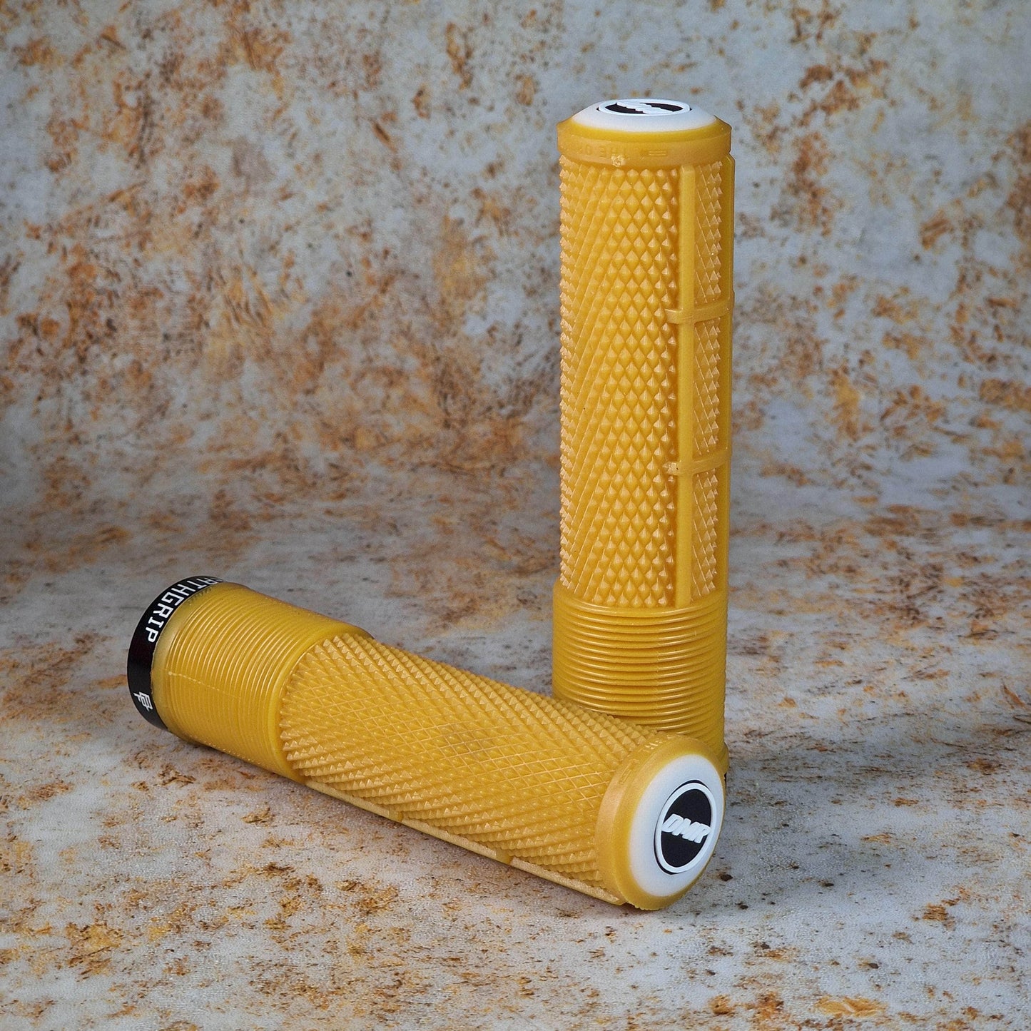DMR BMX Racing Thick / Gum DMR DeathGrip 2 Flangeless Lock-on Grips