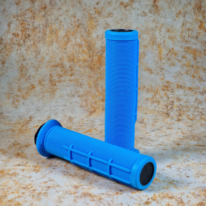 DMR BMX Racing Blue DMR Gridlock Lock-on Grips