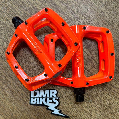 dmr orange pedals DMR New V8 V2 Pedals