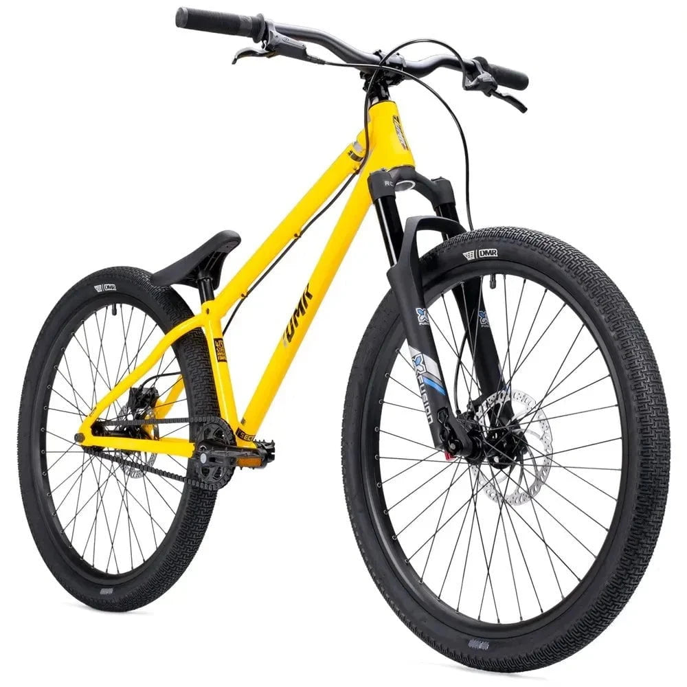 DMR Bikes Yellow DMR Sect PRO Dirt Jump / Pump Track Bike Yellow