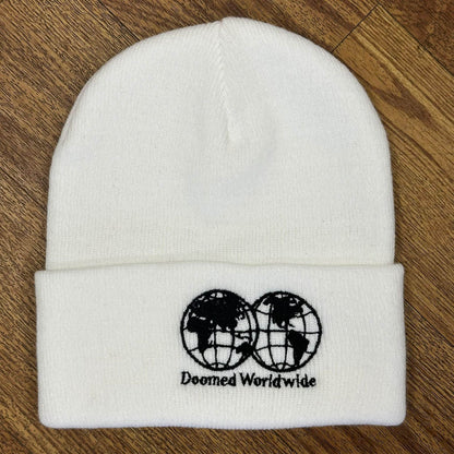 Doomed Clothing & Shoes Doomed Globe Beanie