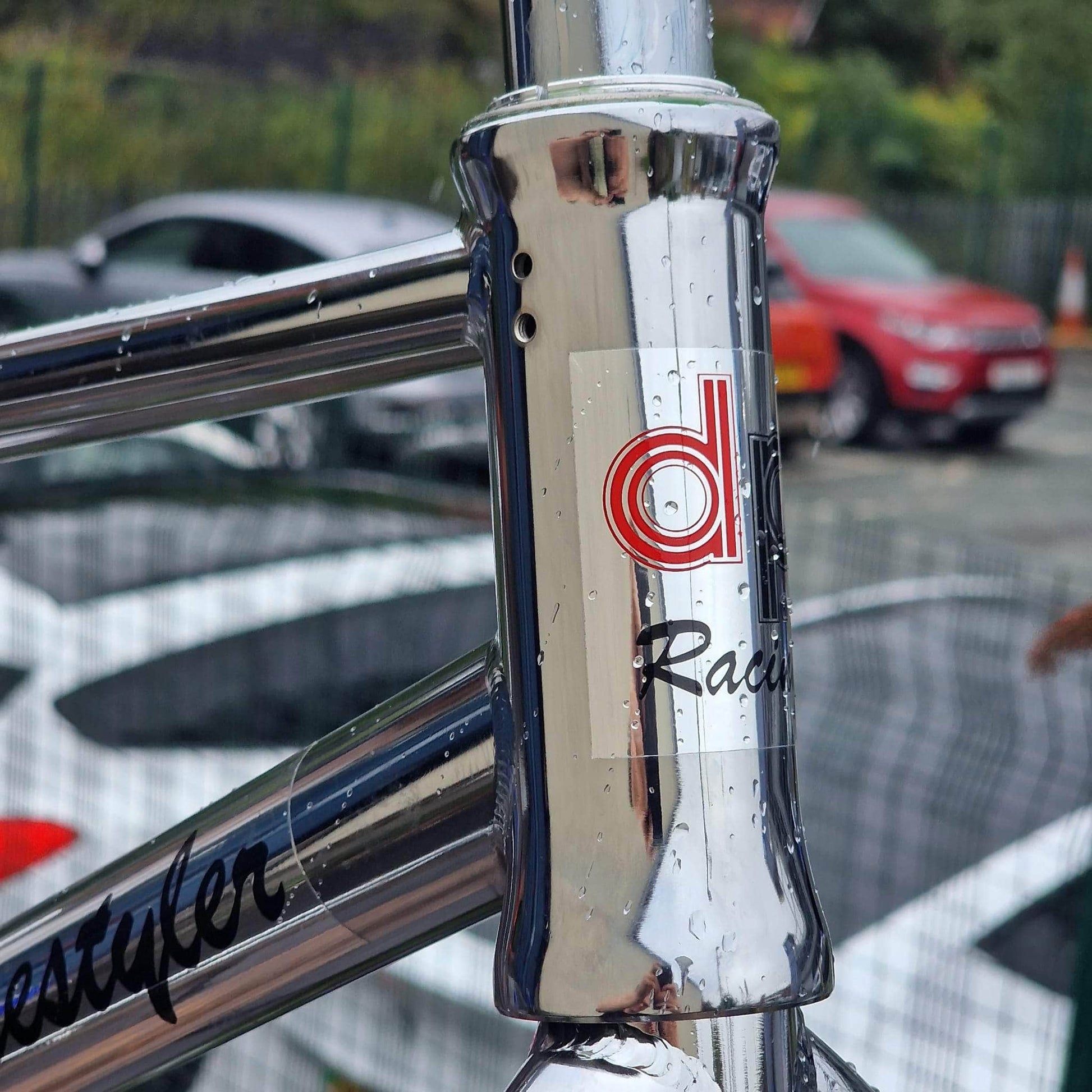 Skyway BMX Parts DP Firebird Freestyler Frame Fork Bar Kit Chrome