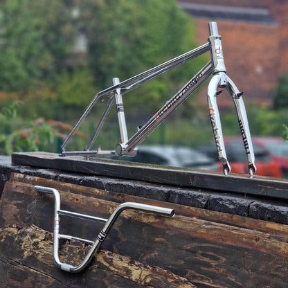 Skyway BMX Parts DP Firebird Freestyler Frame Fork Bar Kit Chrome