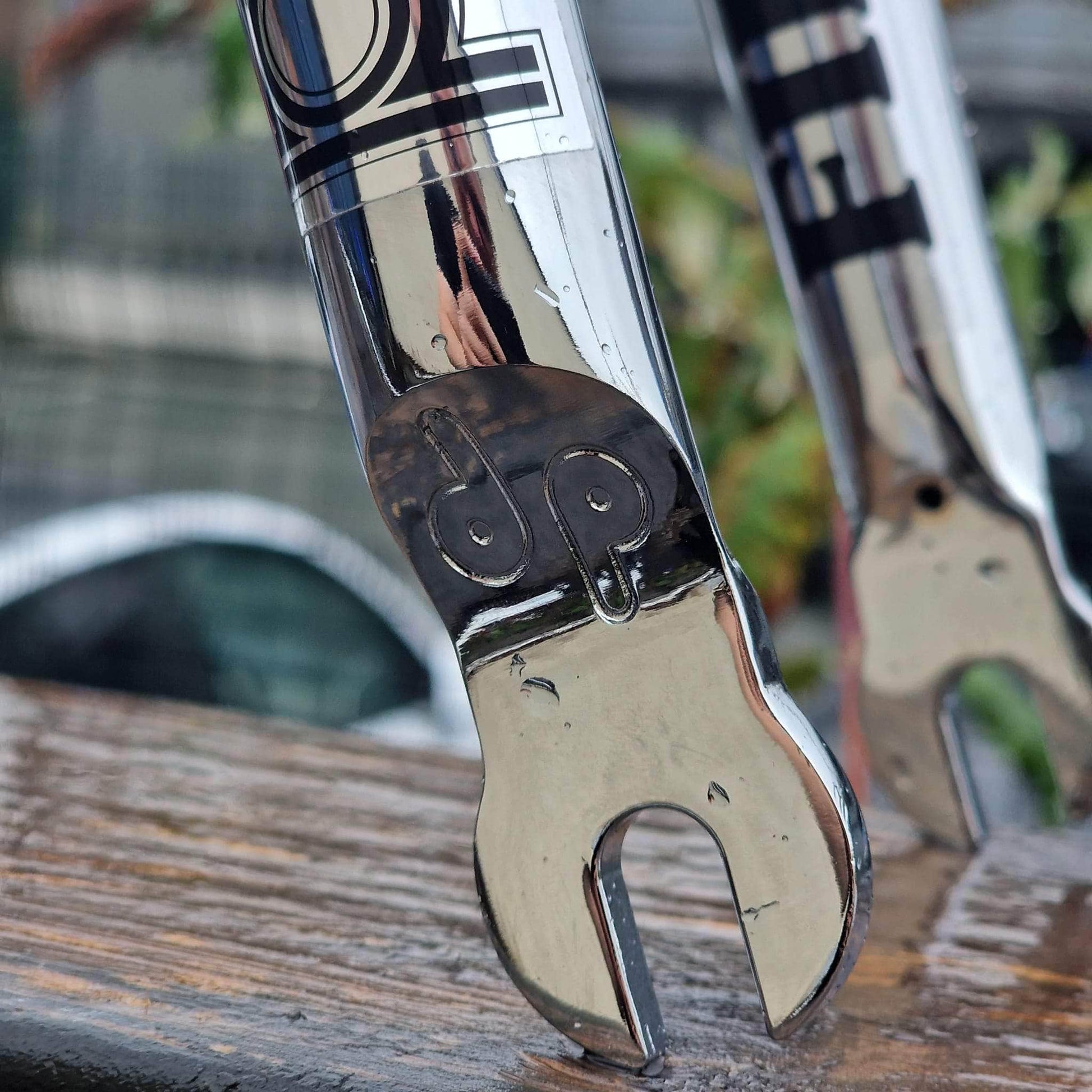 Skyway BMX Parts DP Firebird Freestyler Frame Fork Bar Kit Chrome