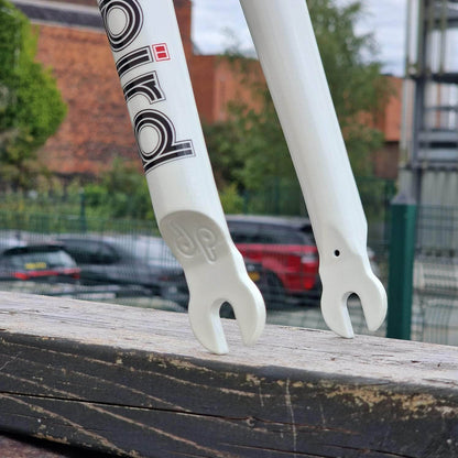 Skyway BMX Parts DP Firebird Freestyler Frame Fork Bar Kit Metallic White