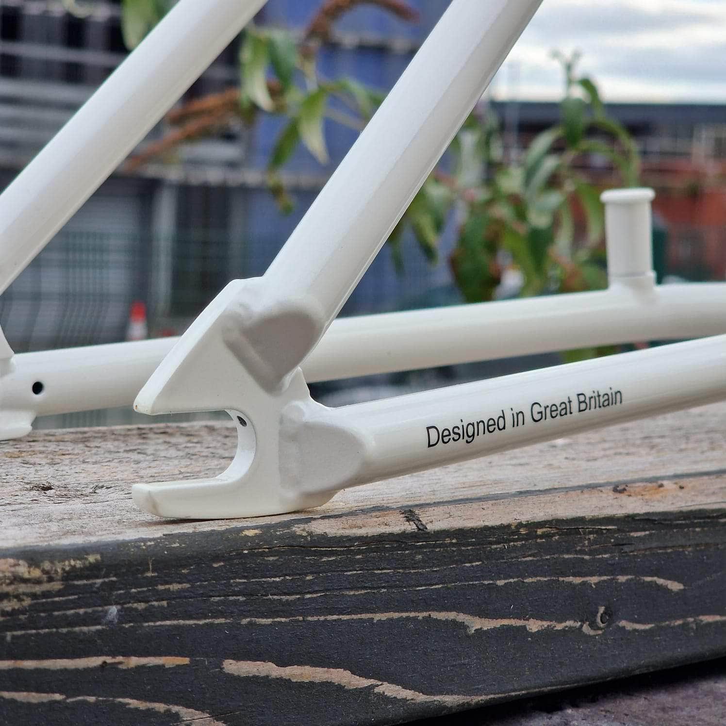 Skyway BMX Parts DP Firebird Freestyler Frame Fork Bar Kit Metallic White