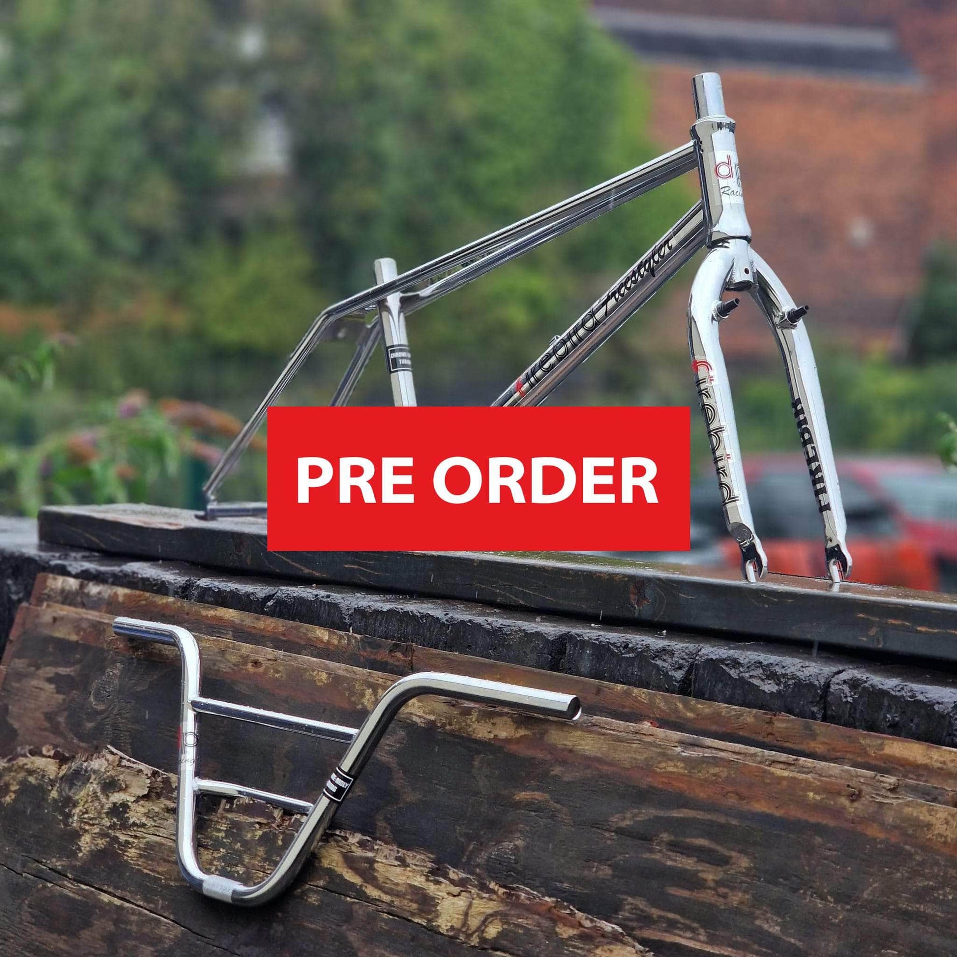 DP Racing BMX Parts DP Racing Firebird Freestyler Frame Fork Bar Kit Chrome Pre Order