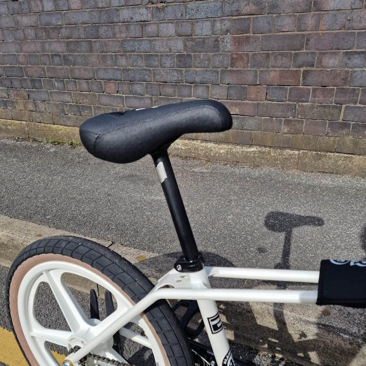 DP Racing BMX Parts Metallic White DP Racing Firebird Freestyler Privateer Bike with Skyways White