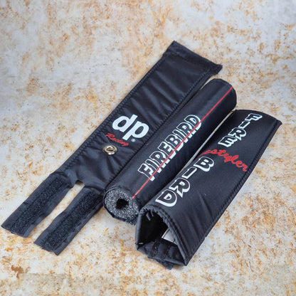 DP Racing Old School BMX Black / With Grommet DP Racing Firebird Velcro / Nylon Pad Set by Flite