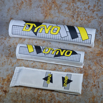 Flite Old School BMX Black/Yellow / 1.25" Dyno Flite UL Pad Set by Flite