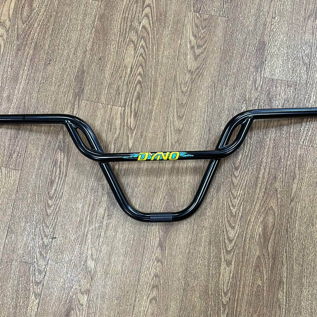 GT Old School BMX 9.125 / Black / 22.2mm Standard Dyno Pretzel Bars 9.125" Black