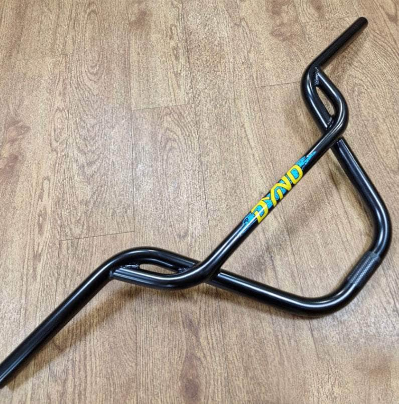 GT Old School BMX 9.125 / Black / 22.2mm Standard Dyno Pretzel Bars 9.125" Black