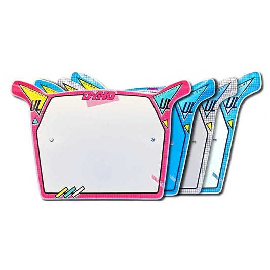 Flite Old School BMX Dyno UL Number Plate Limited Edition Colours