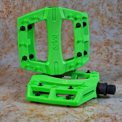 Eclat BMX Parts Neon Green / 9/16" Eclat Contra Pedals