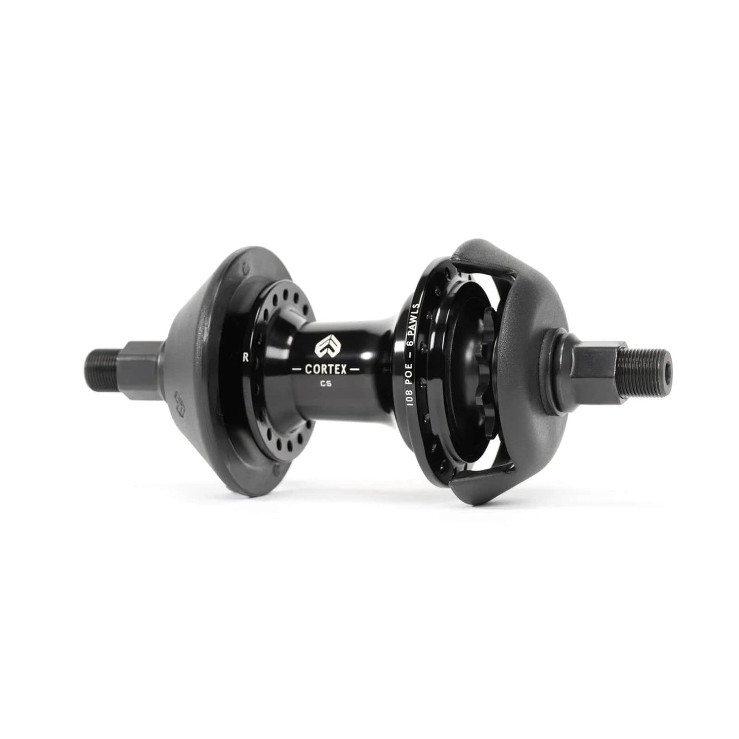 Eclat BMX Parts Eclat Cortex Evo Cassette Hub with Hub Guards Black