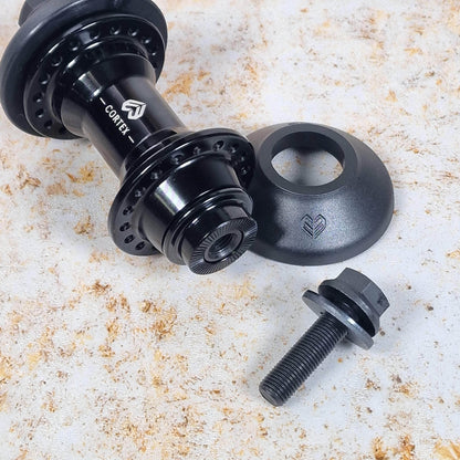 Eclat BMX Parts Black Eclat Cortex Front Hub