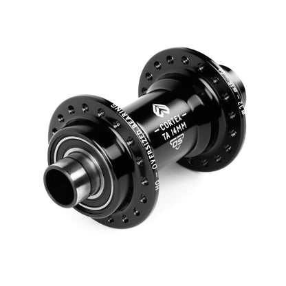 Eclat BMX Parts Black Eclat Cortex TA Thru Axle Front Hub