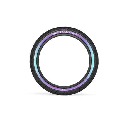 Eclat BMX Parts Black/Purple Teal Fade / 2.30 Eclat Fireball Tyre