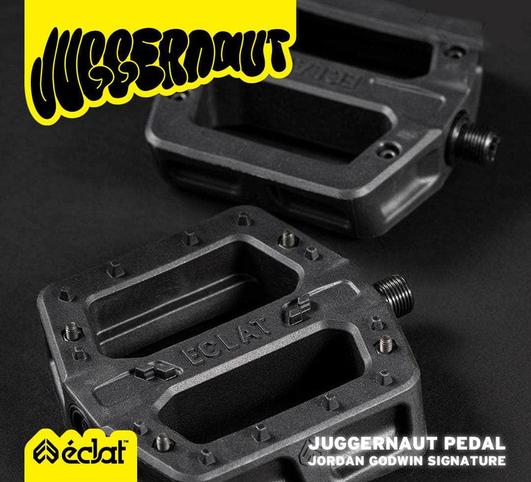 Eclat BMX Parts Black Eclat Juggernaut Pedals