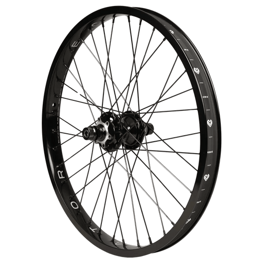 Eclat BMX Parts Black / RHD Eclat Locator / Exile Disc Cassette Rear Wheel