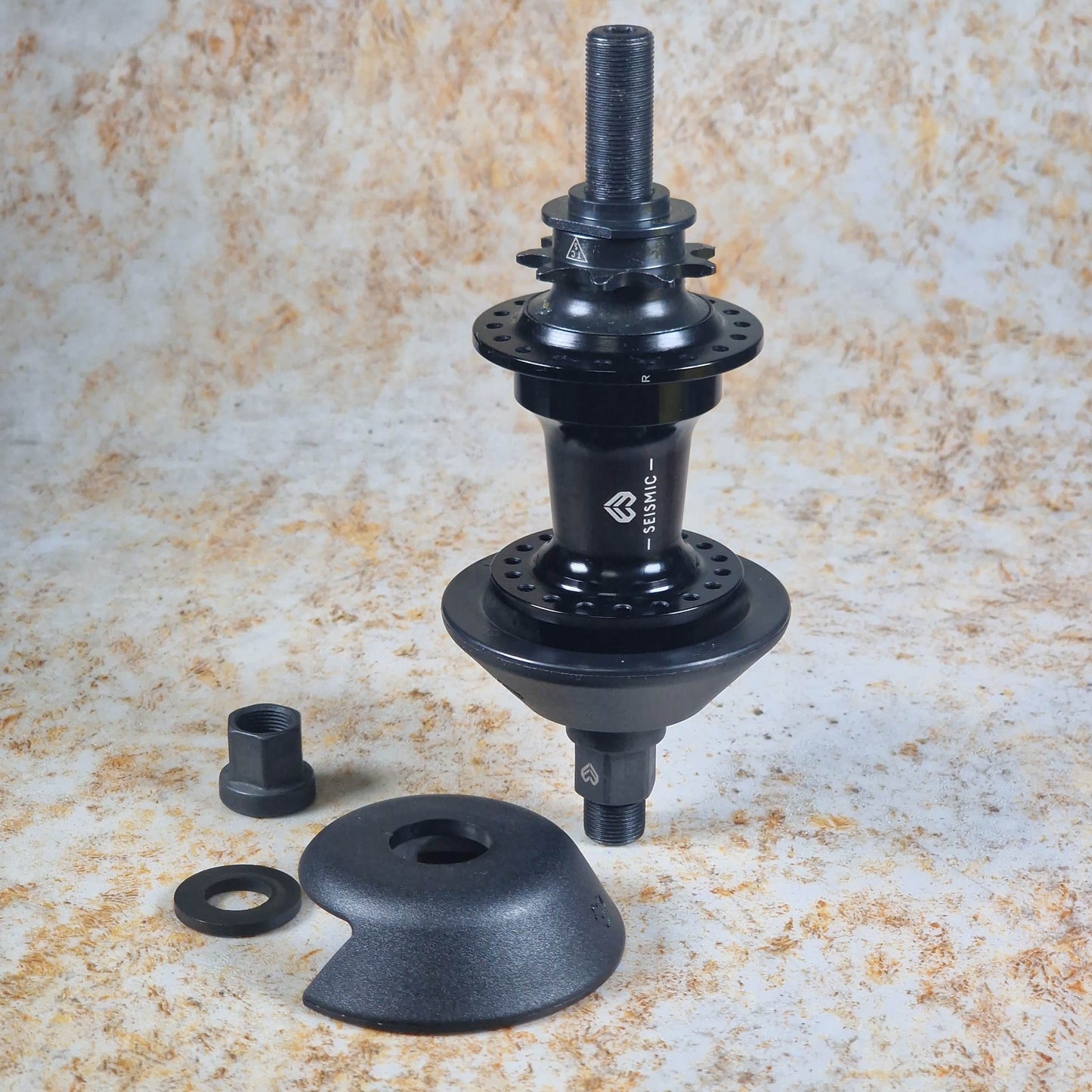 Eclat BMX Parts Eclat Seismic Cassette Hub with Hub Guards Black