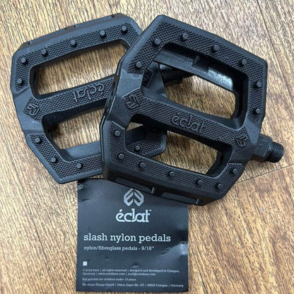 Eclat BMX Parts Black Eclat Slash PC Pedals