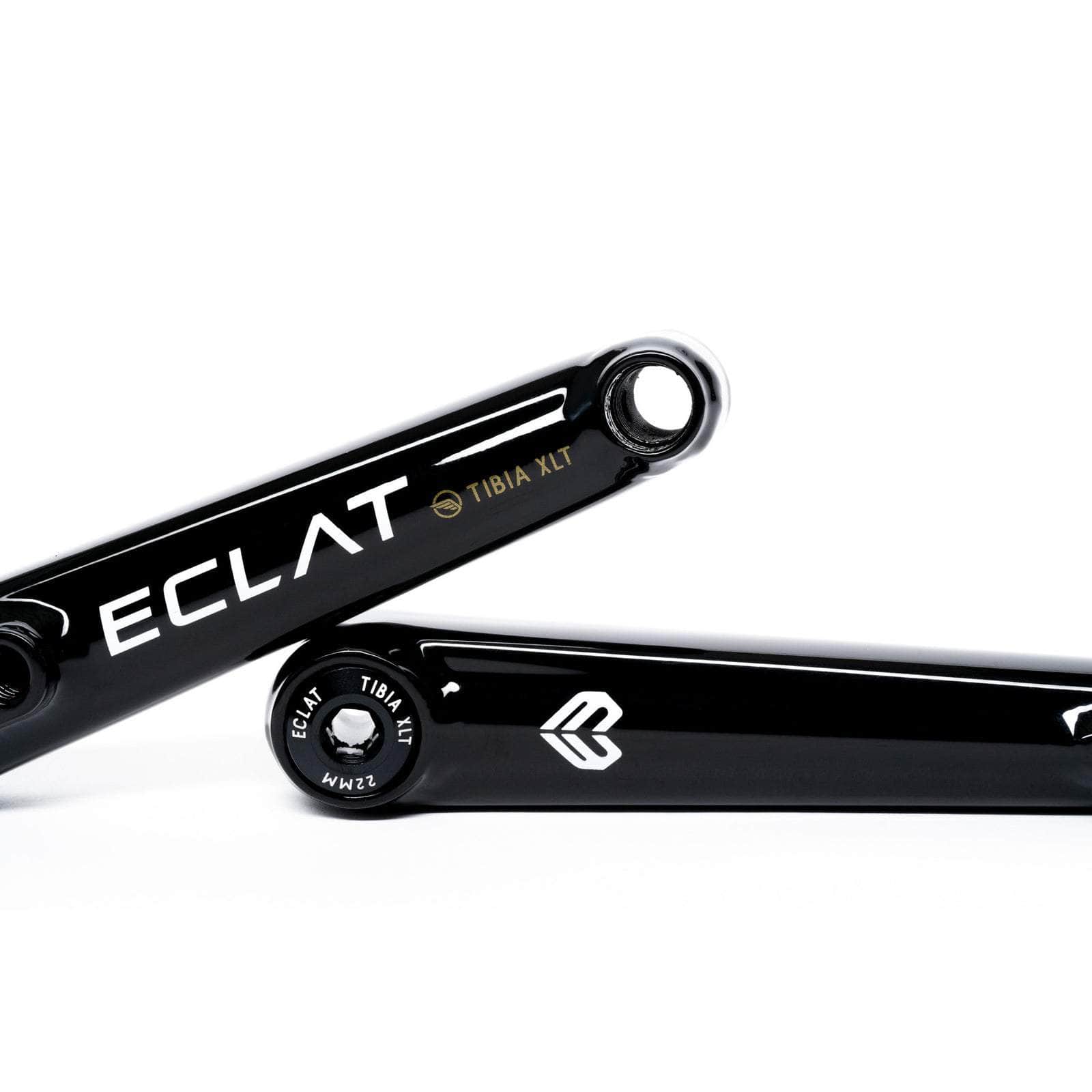 Eclat BMX Parts Eclat Tibia XLT 22mm Cranks Black