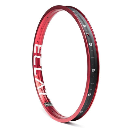 Eclat BMX Parts Sandblast Red / 20 Inch Eclat Trippin Rim