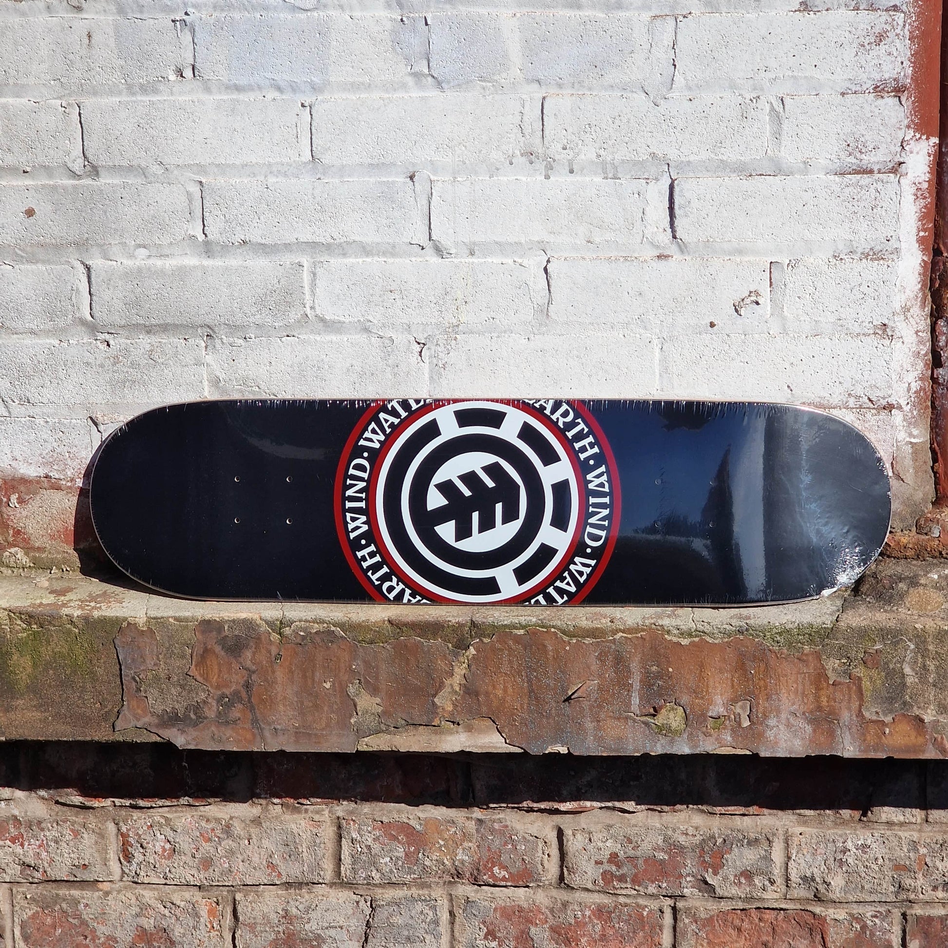 Element Skateboards Element Seal Black Team Skateboard Deck