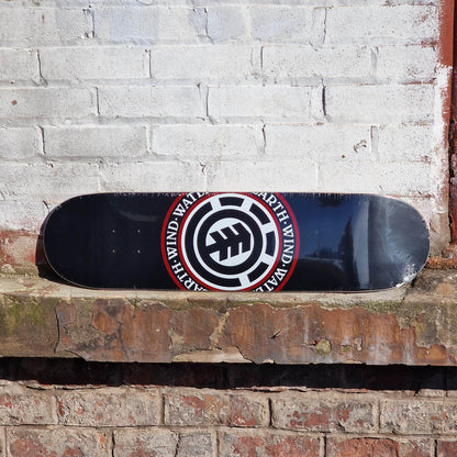 Element Skateboards Element Seal Black Team Skateboard Deck