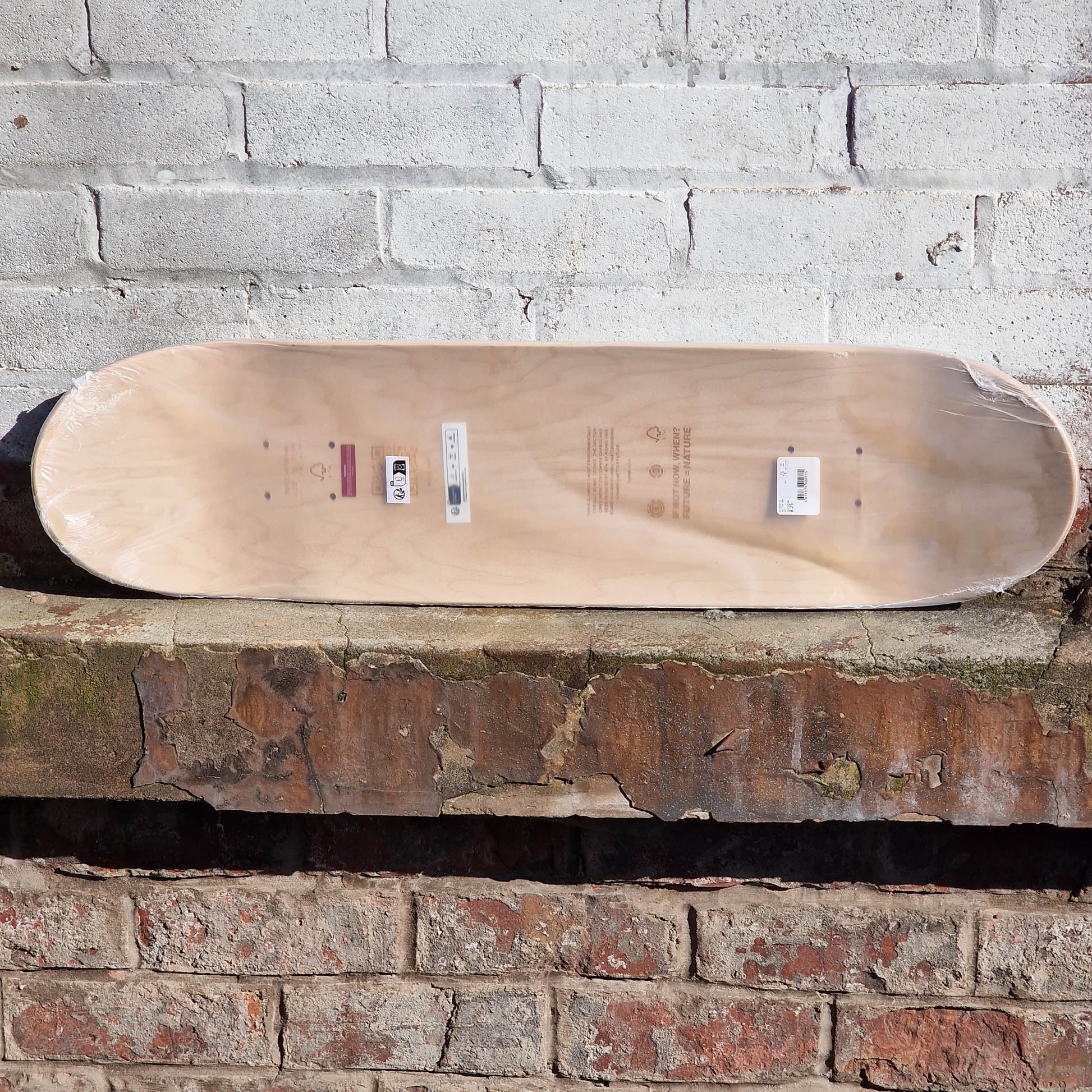 Element Skateboards Element Section CBN Natural Wood/Teal Green Team Skateboard Deck