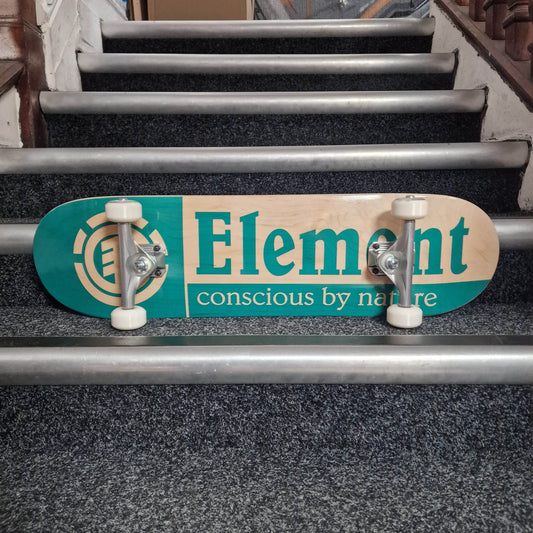 Element Skateboards 8.25 Element Section Teal 8.25" Custom Complete Skateboard