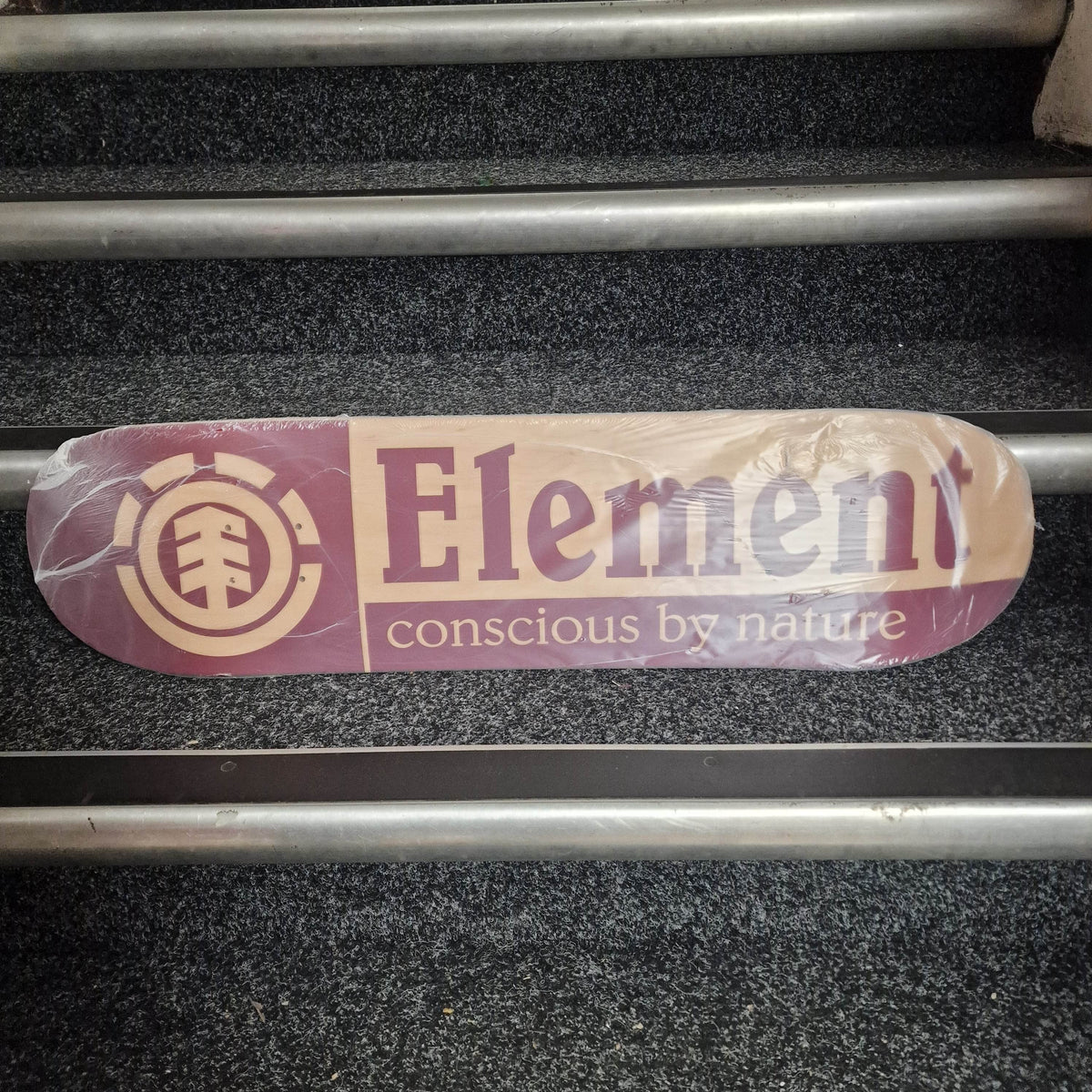 Element Skateboards 8.0 Element Section Team Birch / Red 8" Skateboard Deck