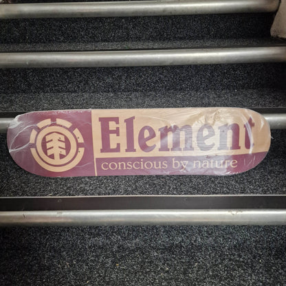 Element Skateboards 8.0 Element Section Team Birch / Red 8" Skateboard Deck