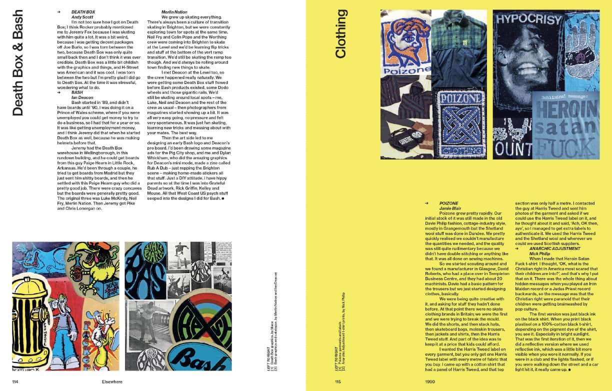 Read and Destroy Elsewhere - The Story of UK Skateboarding 1987 - 2002 Book