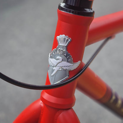 Fairdale BMX Bikes Matte Fire Engine Red Fairdale 2026 Taj 27.5 Inch Bike Matte Fire Engine Red