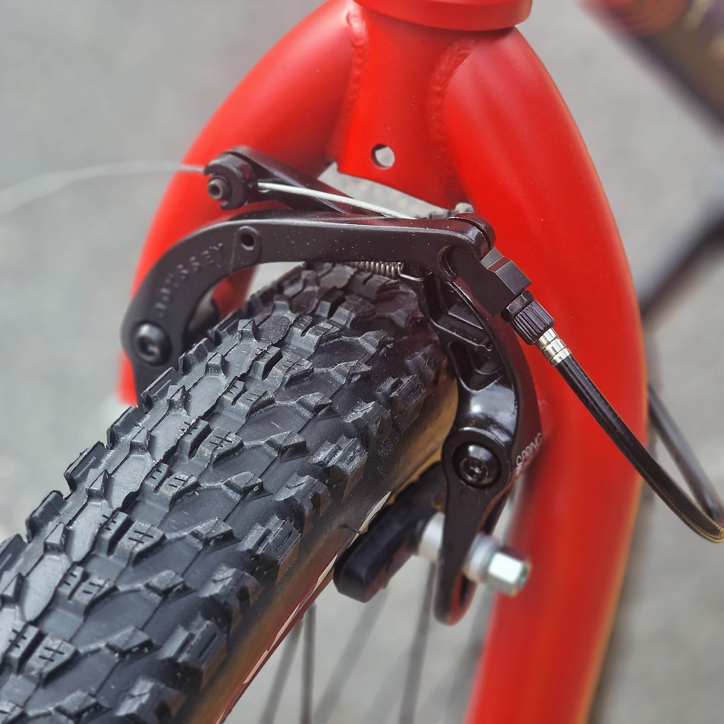 Fairdale BMX Bikes Matte Fire Engine Red Fairdale 2026 Taj 27.5 Inch Bike Matte Fire Engine Red