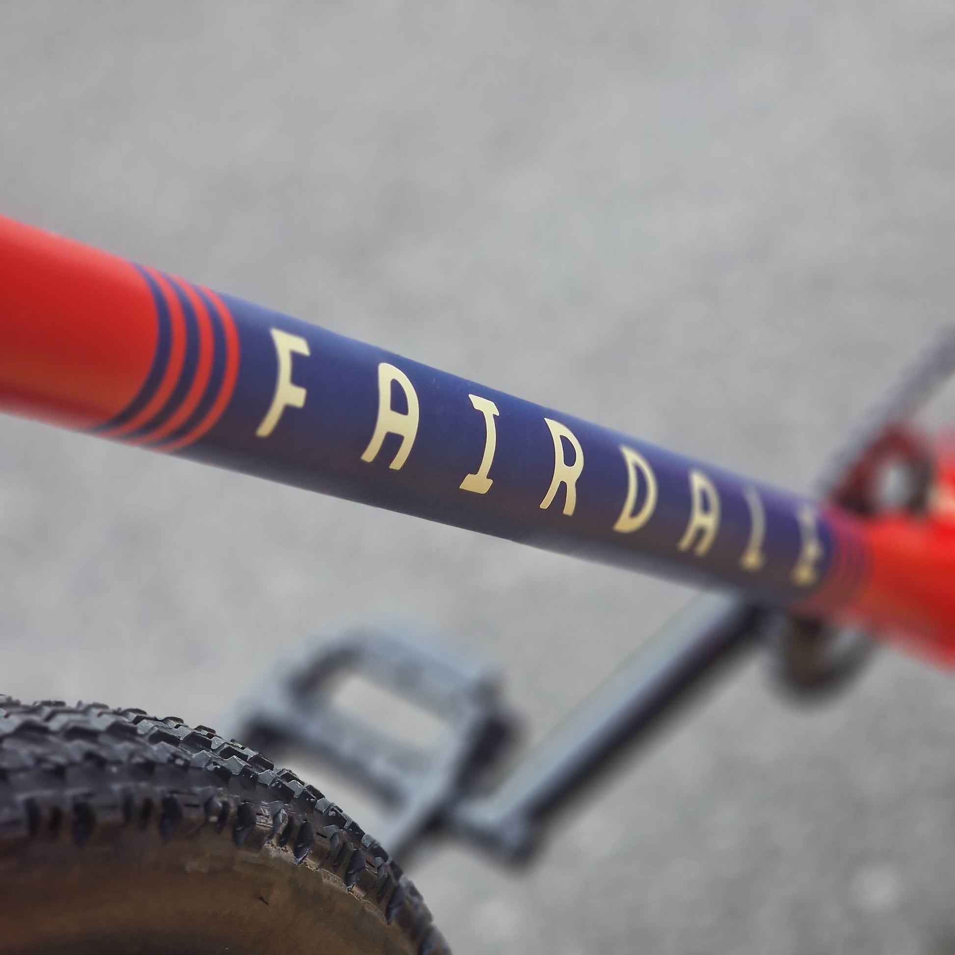 Fairdale BMX Bikes Matte Fire Engine Red Fairdale 2026 Taj 27.5 Inch Bike Matte Fire Engine Red
