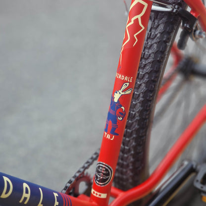 Fairdale BMX Bikes Matte Fire Engine Red Fairdale 2026 Taj 27.5 Inch Bike Matte Fire Engine Red